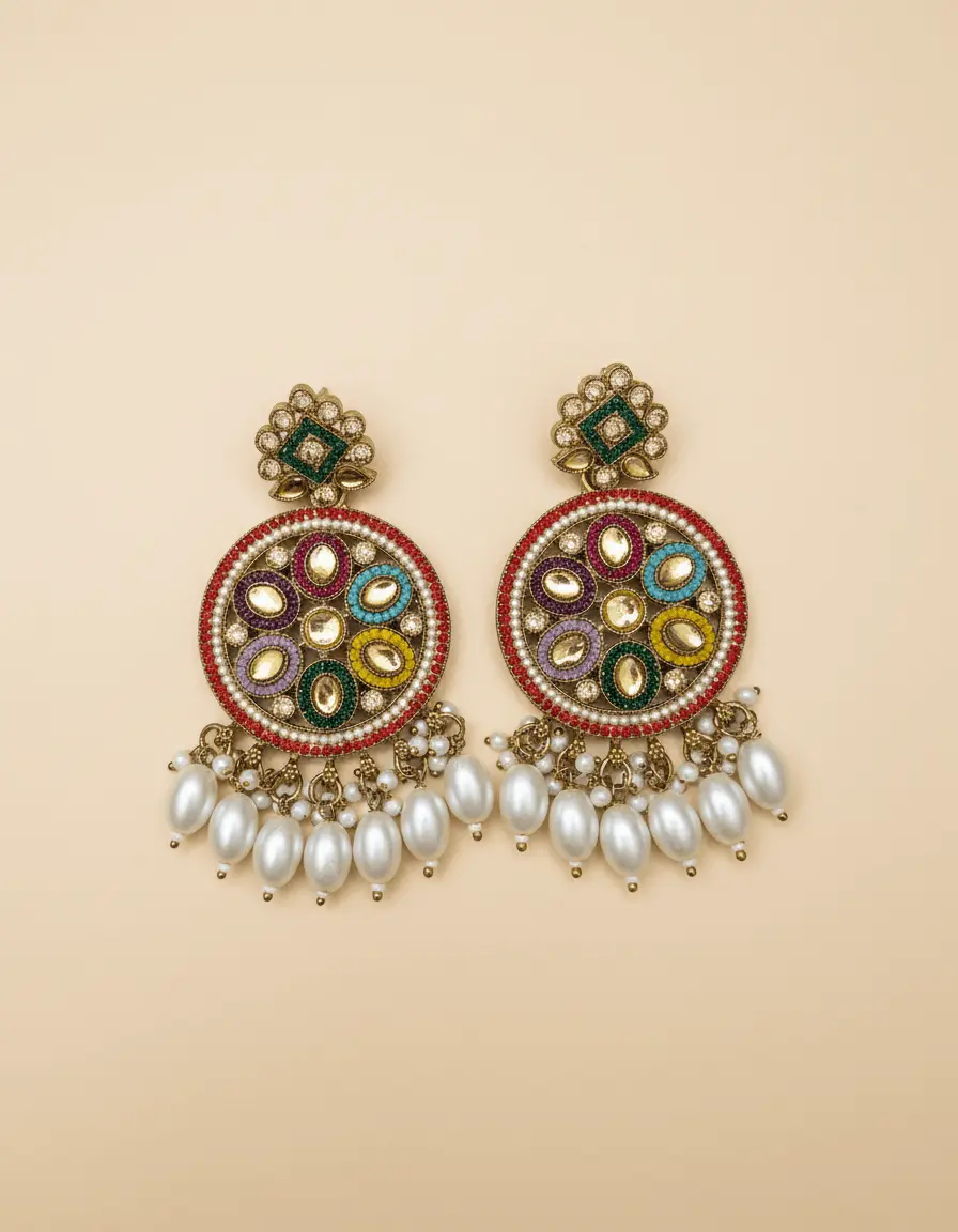 Festive jhumka